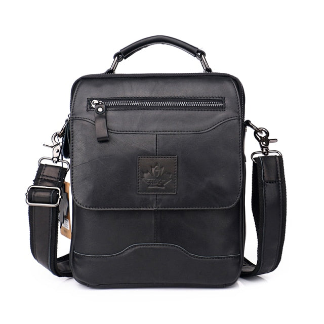 Men's Shoulder Bag Retro Men's Bag Leather Handbag Crossbody Bag Messenger Bag Personality Briefcase