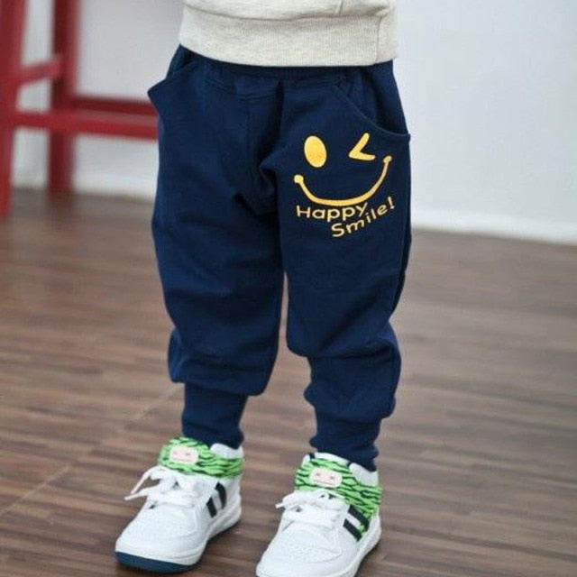 Hot Sale Children Cotton Pants Boys Girls Casual Pants 2 Colors Kids Sports Trousers Harem Pants