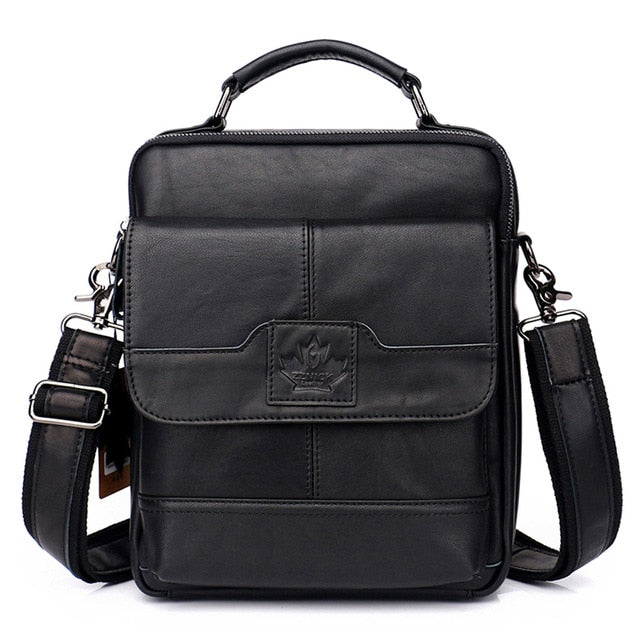 Men's Shoulder Bag Retro Men's Bag Leather Handbag Crossbody Bag Messenger Bag Personality Briefcase