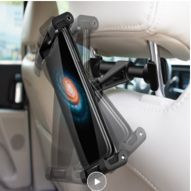 Universal Car Headrest Mount Luxury Aluminum Holder