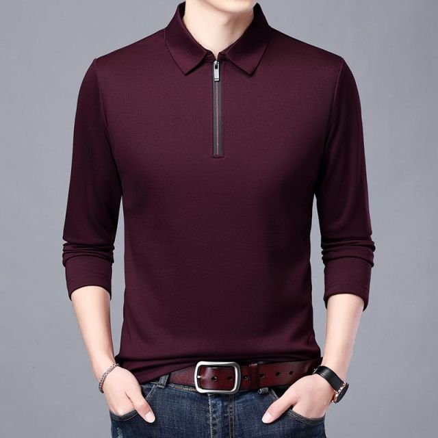 Full Sleeve Polo T-Shirt Men