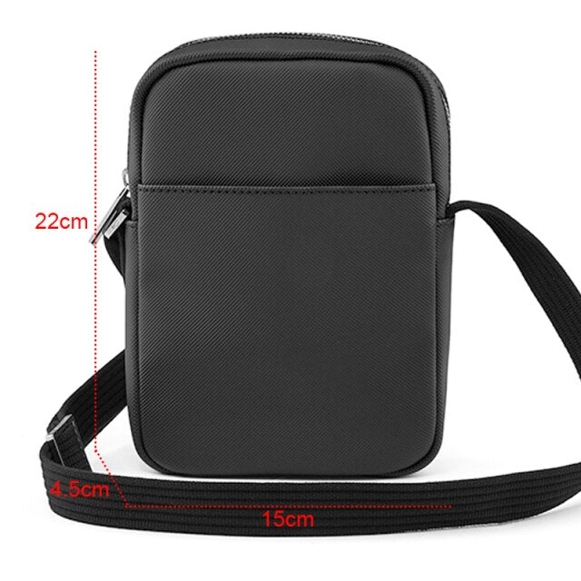 Men's Splash proof Shoulder Bag For 7.9' iPad Casual Crossbody Bags Casual Business Shoulder Bag For Men