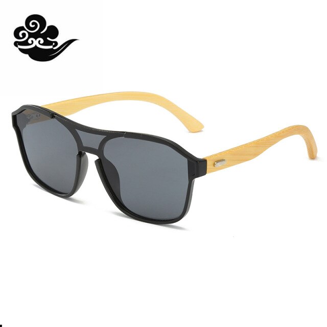 Bamboo Legs Sport One Piece Wholesale Sunglasses