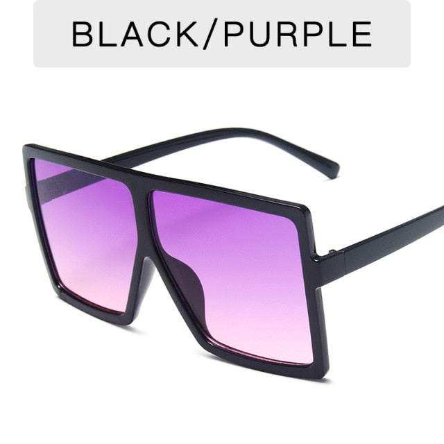Psacss 2020 Square Oversized Sunglasses Women/Men Vintage Sun Glasses Brand Designer Multicolor Eyeglass Oculos De Sol Feminino