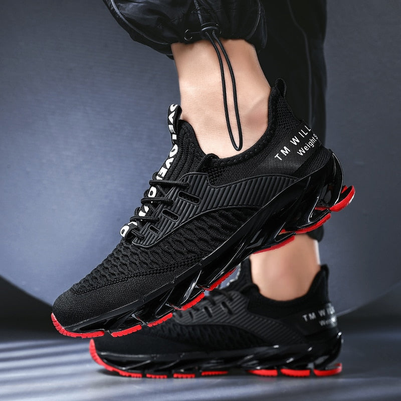 Sneakers New Blade Running Shoes For Men Casual Walking Athletic Sport Footwear