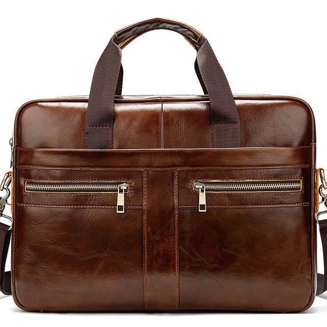 Men's Briefcases Men's Bags Genuine Leather Lawyer Bag for Men Laptop Bag