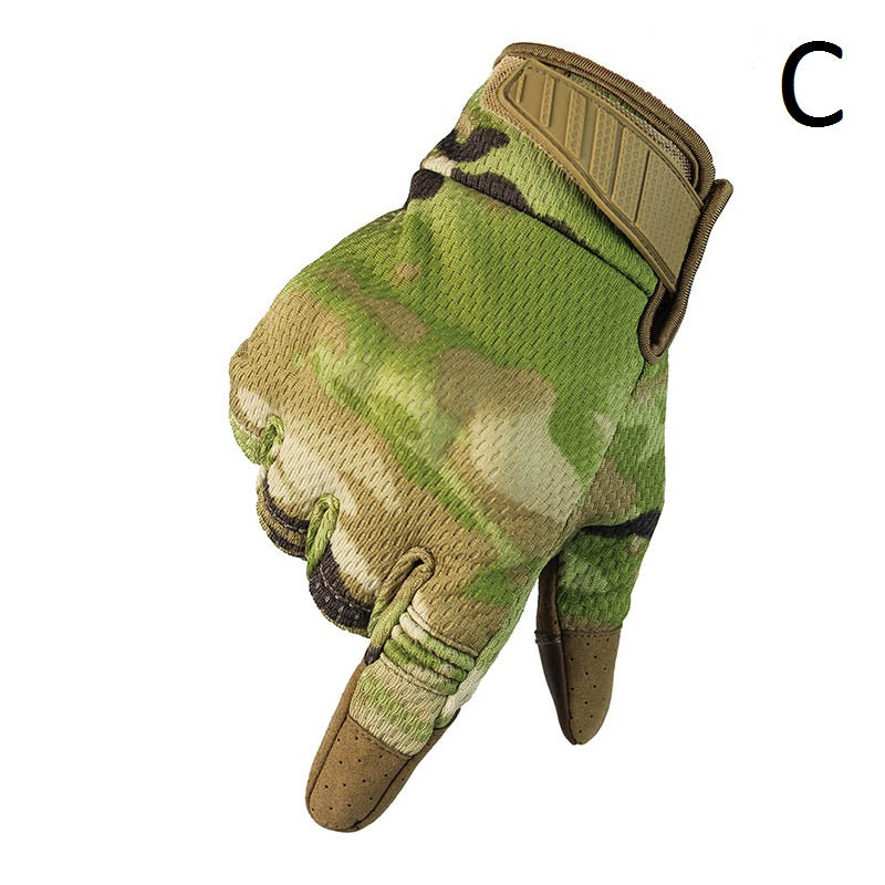 Men Breathable Full Finger Gloves