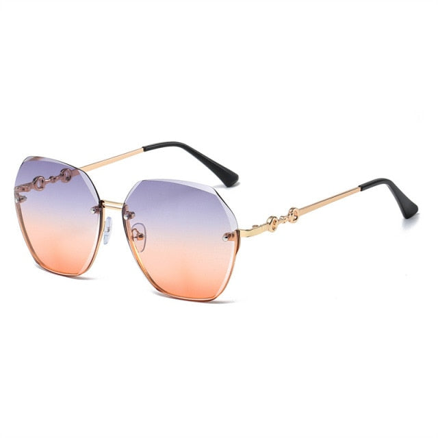 LIOUMO Polygon Polarized Sunglasses Women Men Irregular Glasses Vintage Driving Travel Gradient Shades UV400 gafas de sol mujer