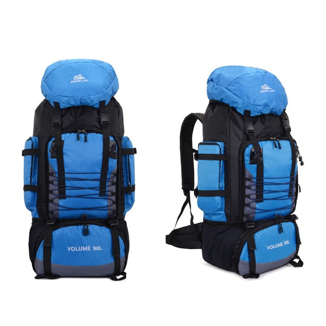 Travel Bag Camping Backpack Hiking Army Climbing Bags Trekking Mountaineering  Large Capacity Sport Bag