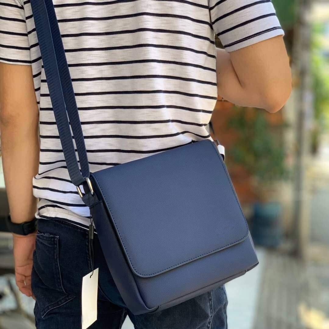 Men's Splash proof Shoulder Bag For 7.9' iPad Casual Crossbody Bags Casual Business Shoulder Bag For Men