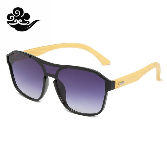 Bamboo Legs Sport One Piece Wholesale Sunglasses