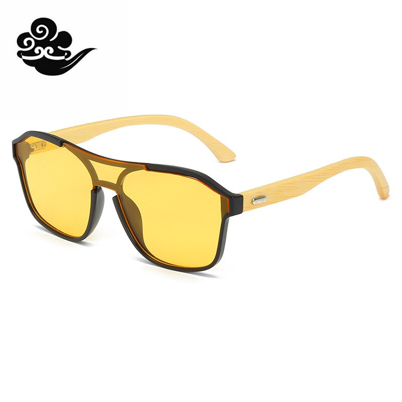 Bamboo Legs Sport One Piece Wholesale Sunglasses