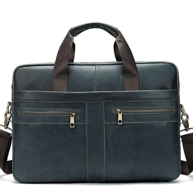 Men's Briefcases Men's Bags Genuine Leather Lawyer Bag for Men Laptop Bag